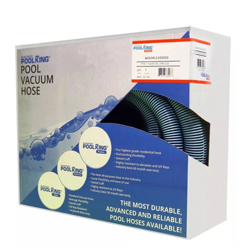 MANGUERA FLEXIBLE PARA PISCINA 15 MTS POOL KING (BO'SUN 50')