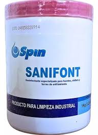 SANIFONT TABLETA DE 3" TARRO 1.8 KG