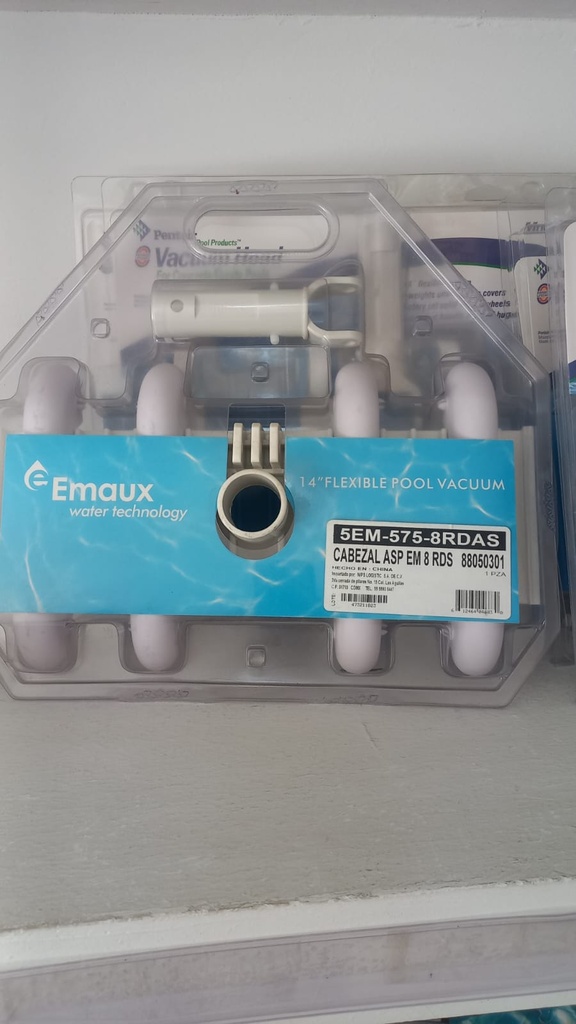 BARREDORA 8 RUEDAS FLEXIBLE  14" EMAUX