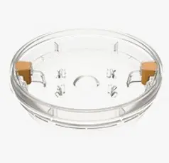 TAPA RELLENABLE PARA DESNATADOR TRANSPARENTE 