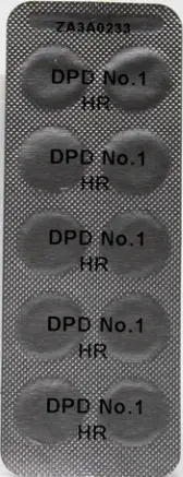 REACTIVO DPD1 HD LENTA DISOLUCION TIRA CON 10 PASTILLAS