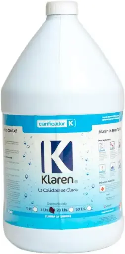 [404043] CLARIFICADOR KLAREN ENVASE 4 LTS