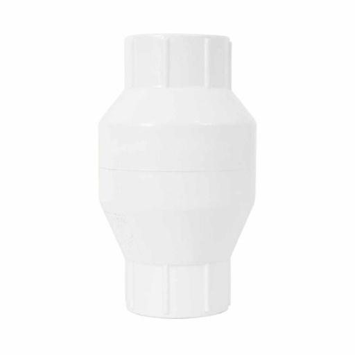 [PA-VC-1.5PVCR] VALVULA CHECK ROSCADA PANDA 1.5" X 1.5" PVC