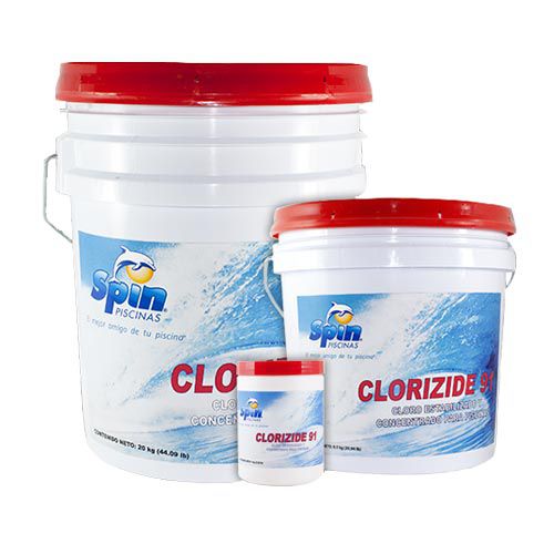 [2CB20-200-TA] CLORIZIDE 91 TABLETA DE 3" CUBETA DE 20 KILOS