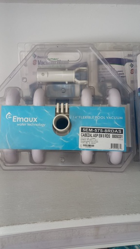 [88050301] BARREDORA 8 RUEDAS FLEXIBLE  14" EMAUX